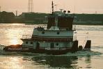 Tugboat, Pusher Tug, Mississippi River, New Orleans, TSWV01P10_01B