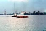 Barge, Mississippi River, New Orleans, Harbor