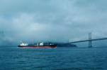 LIon of California, Oil Tanker, San Francisco Oakland Bay Bridge, IMO: 5116957, TSWV02P03_05
