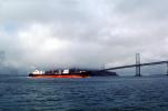 LIon of California, Oil Tanker, San Francisco Oakland Bay Bridge, IMO: 5116957, TSWV02P03_06