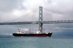LIon of California, Oil Tanker, San Francisco Oakland Bay Bridge, IMO: 5116957, TSWV02P03_10