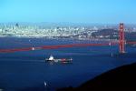 Ever Valor Container Ship, Evergreen Shipping, Golden Gate Bridge, IMO: 7729265