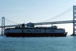 San Francisco Oakland Bay Bridge, Wallenius Lines, RoRo, Ro-Ro, Tosca, Vehicle Carrier, IMO: 7708833, TSWV02P08_12
