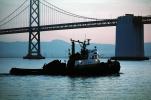 Tugboat Apollo, tug, San Francisco Oakland Bay Bridge