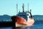 Farnella, Offshore supply Vessel, JMARR, Dock, Harbor, Redhull, Redboat, Eastbay Hills, Oakland, TSWV03P06_15B