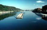 Barge, Vltava River, Prague, TSWV04P02_01