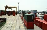 Shipping Containers on Dock, Gantry Crane, Dock, Malaysia, TSWV04P02_09