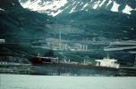 Exxon Long Beach, IMO: 8414532, Crude Oil Tanker, Alaska Pipeline Terminus, Loading Dock, Valdez, Harbor