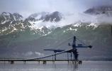Alaska Pipeline Terminus, Loading Dock, Valdez Marine Oil Terminal, Crane, Harbor, TSWV04P06_17