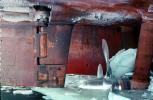 Stewart J. Cort, Great Lakes Ore Ship, Rudder, Stern, Propeller, Icicle, Bulk Carrier, IMO: 7105495
