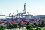 Gantry Crane, Docks, Containers
