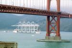 Zhen Hua 4, Heavy lift vessel, shipping large cranes from China to Oakland, Golden Gate Bridge, Gantry Cranes, IMO: 7354292, TSWV06P02_09