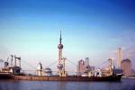 The Oriental Pearl TV Tower, Shanghai Harbor, TSWV06P11_02