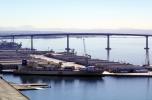 Dole Pineapple Containership, Coronado Bridge, Wharf, Harbor, TSWV06P14_13