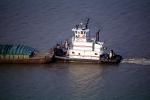 Pusher Tug, Tugboat, Barge, Waterfront, Mobile Bay, TSWV07P01_10