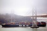 San Francisco Oakland Bay Bridge, Lupinus, Bulk Carrier, IMO: 9302918, TSWV08P08_12
