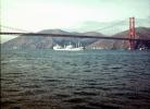 Marin County Headlands, Golden Gate Bridge, 1968, 1960s