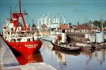 Kiel Canal, Rutha Dan, Cargo Ship, IMO: 5302568, Tugboat, Docks, Harbor, TSWV09P13_02