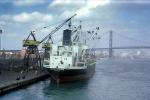 Aegis Pioneer, IMO: 6912762, German Liberty type general cargo vessel, dock, cranes, 1970, 1970s, TSWV09P13_07