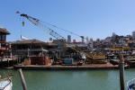 Barge, Crane, Fishermens Wharf, TSXD01_016