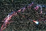Comet, Meteor, starfield, Star Field, UFIV01P02_13