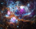 Galactic Winter Wonderland from the Chandra X-ray Observatory Center