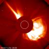 Massive Flare Erupts on Sun , UHID01_024