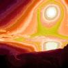 solar flare, psychedelic sun, psyscape, Paintography, UHIPCD0802_029C