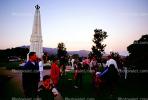Star Party, telescopes, Griffith Park Observatory, Astronomer's Monument, column, UORV02P11_10