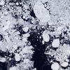 Ice Floes, Bergs, Detailed View of Arctic Sea Ice