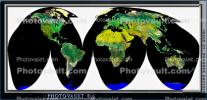 Earth from Space, Climate Change, World Map