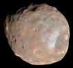 Phobos, by the Mars Reconnaissance Orbiter on 23/03/2008., UPMD01_021