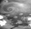 cyclonic disturbances on Mars, Martian polar cap,