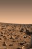 Martian Landscape, rocks, sand, UPMV01P03_13