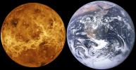 Size Comparison between Venus and Earth