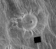 Tick type of Volcano on Venus, UPVV01P02_15