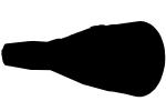 Gemini Spacecraft silhouette, logo, shape, Capsule, USEV01P03_19M