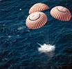 Apollo Command Module, Splash Down, Parachutes, splashdown