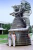 Saturn-V Moon Rocket Engines, Nozzle, F-1 Rocket Engine, USLV01P11_17