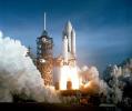 Space Shuttle Columbia, taking-off, launch pad, USRD01_001