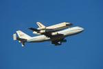 Last flight of the Space Shuttle Endeavor, Shuttle Carrier Aircraft (SCA), Space Shuttle Ferry, NASA Space Shuttle Carrier, Boeing 747-100, USRD01_003