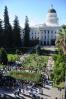 State Capitol building, Sacramento, Last flight of the Space Shuttle
