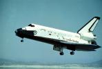 Columbia Space Shuttle, landing, Dry Lake Bed, Edwards Air Force Base, USRV01P03_01