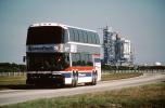 Space Shuttle launch pad and bus