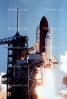 Space Shuttle, launch, lift off, Blast-Off, Taking-off, Cape Canaveral, USRV01P05_09