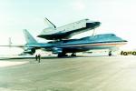 Shuttle Carrier Aircraft (SCA), Space Shuttle Ferry, NASA Space Shuttle Carrier, Boeing 747-100, USRV01P07_12