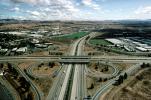 Cloverleaf Interchange, overpass, underpass, freeway, highway, Interstate Highway I-680, I-580, 1 October 1983, VARV01P04_06