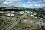 Cloverleaf Interchange, overpass, underpass, freeway, highway, Interstate Highway I-680, I-580, VARV01P04_08