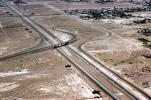 Semi-directional-T interchange, Interstate Highway I-15, Las Vegas, VARV01P15_06