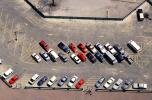 Parking Lot, arrow, parked cars, stalls, sedan, San Antonio, VARV02P11_04